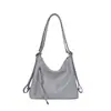 Bolso de hombro para mujer, nuevo y elegante, de gran capacidad, para el día a día, bolso tote retro casual simple de primavera