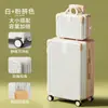 Nova mala estilo vintage com rodas universais, mala durável com cadeado de senha para homens e mulheres, mala de viagem moderna de grande capacidade