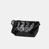 Bolsa Feminina Corrente Bolsa Transversal Verão 2022 Nova Moda Estilo Coreano Bolsa de Ombro Simples Estilo Chanel Bolsa com Corrente Xadrez Diamante