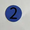 Etiquetas Digitais, Etiquetas de Identificação, Adesivos de Etiqueta Digital Redondos Coloridos, Etiquetas Autoadesivas