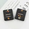 Adecuado para accesorios de correa de silicona anillos decorativos de estrellas de leopardo luna de leopardo clavos decorativos
