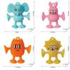 Figuras de Animais com Ventosa para Crianças, Blocos de Montar Macios, Diversão Grudenta do Homem-Aranha Brinquedos Educacionais, Certificado 3C