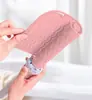 Rizador de pelo, Plancha para el pelo, Alfombrilla de silicona aislante del calor, Rizador eléctrico, Rizador grande, Alfombrilla antideslizante de almacenamiento