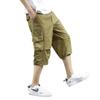 Pantalones Cortos de Trabajo para Hombre Transfronterizos, Talla Grande Estilo Americano y Europeo, Shorts Rectos Holgados para Hombre