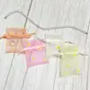 Nova Bolsa de Presente com Cordão de Organza de Margarida Bolsa de Armazenamento de Joias Cosméticas E-commerce Transfronteiriço Bolsa Fresca com Cordão