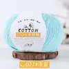 Lã de Bebê Fio de Algodão Puro Chapéu de Crochê Fio de Bebê Bola Algodão Hipoalergênico Feito à Mão DIY Tricô Cachecol Suéter Fio