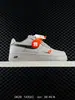 Air Force 1'07 de Suela Gruesa Caña Baja Gris Oscuro para Hombre y Mujer Air Force One Caña Baja Zapatillas Deportivas Casuales