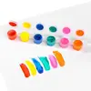 Ventas Directas de Fábrica Colores de Pintura DIY para Niños 2ml 6 Colores Pintura Acrílica Pintura para Cometas de Cerámica Venta al Por Mayor