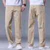 Pantalones Casuales para Hombre 2026 Nuevo Primavera y Verano Sueltos de Pierna Recta Versátiles de Gama Alta Business Casual Pantalones Largos para Hombre