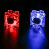 Partículas pequeñas 2*2 lámpara redonda de bloques de construcción accesorios rompecabezas DIY juguete de bloques de construcción luces LED flash coloridos accesorios de juguete