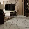 Veludo Dourado Leve Suave Mármore Francês Ultra-Branco Preto Bvlgari Azulejos de Piso 600*1200 Azulejos de Parede para Banheiro Cozinha