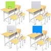 Escritorio de Estudiante Divisor de Examen Sala de Computación Partición de Prueba Sin Instalación Partición de Escritorio para Examen Verde