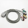 Compatible con la línea de derivación ECG GE Marquee Tram400DashSolar8000, línea de derivación con clip de hebilla de 3 derivaciones y 5 derivaciones