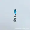 Brinco Pingente G23 Titânio Liga de Titânio Astmf-136 Zircônia Redonda Única Marquise Piercing Labial Stud de Titânio com Rosca Interna