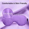 Almohada para Ojos de Yoga Transfronteriza Calentable en Microondas Rellena de Bolitas de Arcilla de Lavanda Oscurecimiento del Sueño Extraíble y Lavable Almohada para Ojos de Compresa Caliente y Fría