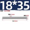 M2M2.5M18M20M22M 24mm Acero inoxidable 304 varilla roscada tornillo pasante alambre rosca completa varilla roscada