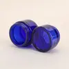 Em Estoque Pote Azul para Creme 20g 30g 50g 100g Frasco Dosador de Creme Facial Hidratante Pote para Máscara Pote para Creme Pérola