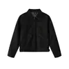 Yidao Vintage 2026 Otoño Nuevo Estilo Callejero Americano Chaqueta de Mezclilla Corta Holgada con Costuras de Contraste y Cuello Vuelta de Color Original