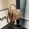 Moda retro portátil pequena bolsa feminina 2023 nova moda estilo ocidental bolsa de ombro moderna bolsa de ombro crossbody bolsa de sela