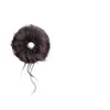 Peruca Coque Lateral com Laço de Cabelo Adereço de Cabelo Prendedor de Garra Coque Ninho de Pássaro Coque Lateral Retrátil Laço de Cabelo Adereço de Cabelo Coque