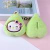 Lindo Colgante de Peluche de Dibujos Animados Serie de Frutas Llavero Chillón Colgante Ropa Zapatos Sombrero Pantuflas Accesorios Decorativos