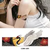 Xmxp Pegatinas de Tatuaje Coloridas de Moda Geniales Japonesas Tradicionales Impermeables de Larga Duración Gama Alta Anillo para Mano Pierna Brazo Sexy Carpa Koi