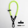 Cordão para Celular Pendurado no Pescoço Transversal 8mm Tira Trançada Corda Curta para Pulso Capa de Celular Cadeia de Cordão Atacado Fábrica