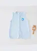 Ropa Pipa Chaleco de Verano sin Mangas Bebé Recién Nacido Delgado Bebé de Verano Recién Nacido Protección para la Barriga al Dormir Transpirable