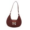 Bolso Pequeño para Mujer de Moda 2026 Color Sólido Nueva Moda Texturizado Casual Cadena Hombro Cruzado Axila