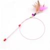Pluma Campana palo para gato pluma colorida palo para gato juguetes interactivos para gatos baratos y asequibles al por mayor