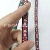 Cinta Jacquard Recta de Fábrica de 1.5cm Encaje Étnico Colorido Cinta de Poliéster Accesorios para Ropa Tira Lateral Decoración de Equipaje
