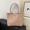 Bolso Tote de Textura de Alta Calidad 2024 Nueva Llegada Bolso de Mano Versátil Moda Gran Capacidad Bolso de Hombro