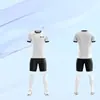 Heta Fabricante de Fuente Uniforme de Fútbol Personalizado Set de Uniforme de Entrenamiento de Fútbol Transpirable de Manga Corta para Hombres y Mujeres