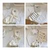 Calcetines Finos Transpirables de Malla con Estampado de Rayas y Lunares de Cachorros Lindos para Primavera, Otoño y Verano, Calcetines Lindos de Media Pantorrilla para Mujer, Calcetines Flojos para Deportes
