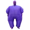 Disfraz Inflable Blanco de Silicona para Halloween Accesorios de Performance Transfronterizos Fiesta Máscara Divertida Muñeco Inflable Disfraz Personalización