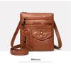 Bolsas Acessíveis Bolsa Transversal Feminina Transfronteiriça Bolsa Quadrada Pequena Multifuncional Moda Europeia e Americana Bolsa de Ombro Retrô
