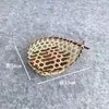 Cesta Creativa de Bambú Tejido para Frutas Cesta de Frutas Cesta Pequeña de Bambú Productos de Bambú Exhibidor Cesta para Snacks Cesta de Almacenamiento de Frutas y Postres para Sala de Estar