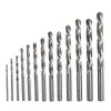 Brocas helicoidais de haste reta de 13 peças HSS Aço de alta velocidade 2-8mm para furadeira elétrica, adequadas para furar ferro, metal e aço inoxidável