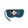 Estuche de Silicona para Gafas Nuevo Producto Transfronterizo Portátil Moda DIY Estuche Protector para Gafas de Sol Bolsa Colgante Bolsita para Gafas