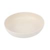 Plato redondo de paja de trigo con hueso profundo para escupir, aperitivos domésticos, plato pequeño, fruta seca, postre, logotipo impreso