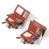 Carteira Feminina Europeia e Americana 80% de Desconto Grande Capacidade High-End Ins Clutch Curto Porta-Cartões de Couro Bolsa para Revenda