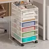 Estante para Armazenamento de Arquivos, Prateleira de Armazenamento Sob a Mesa, Armário de Armazenamento de Documentos em Camadas de Chão, Organizador de Arquivos de Chão para Escritório