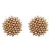 [3 Colores Disponibles] Pendientes de Perla de Moda Estilo Girasol, Pendientes Sencillos y Elegantes de Racimo de Perlas, Especial de Guangzhou