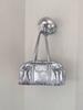 Bolso de Hombro de Diseño Nicho Verano Dulce Cool Calle Estilo Coreano Bolso Sobaco plateado Reflectante Bolso Boston