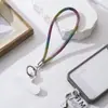 Nueva entrada, luz, lujo, diamantes de imitación, cordón para teléfono móvil, cadena cruzada de diamantes, creativa, avanzada, destello, cadena de diamantes, pulsera colgante