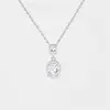 Elegante Collar de Zirconia de Alta Gama para Mujer, Diseño de Nicho, Cadena de Clavícula de Lujo Ligero a la Moda, Regalo de Cumpleaños