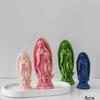 Vela Aromática de Estatua de Diosa Transfronteriza Molde de Silicona Figura Humana DIY Gotas Piedras de Yeso Adornos Abrasivos