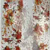 Estilo Antiguo Mazo Deco 01 Estampado en Caliente Bambú Hoja de Arce Palabras cero Diario Cinta Washi Lino Fluido Material Liso Pegatinas Decorativas