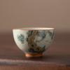 Taza de té Lotus Ge kiln pintada a mano juego de té kung fu taza de té de cerámica para el hogar esmalte abierto Copa Maestra Caja de Regalo Venta al por mayor