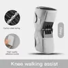 Dispositivo de Asistencia para Rodilla Ajustable Rodillera Fija para Articulación de Rodilla y Rótula Protectora para Sentadillas Profundas, Montañismo al Aire Libre y Anticolisión